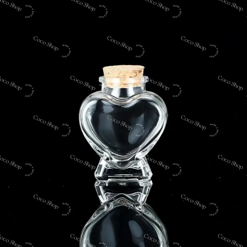 Plastic Heart Bottle (50pcs)