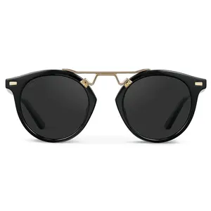 Skyler - Women's Polarized Round Retro Sunglasses