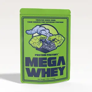 Protein Factory Mega Whey Protein 10 lbs. High-Quality Whey Protein Concentrate for Bodybuilding & Muscle Building No Artificial Ingredients or Soy Lecithin
