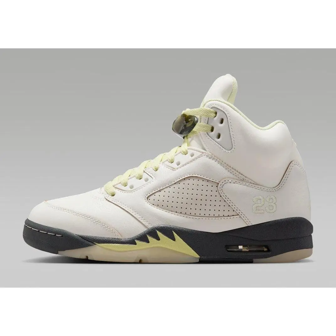 [IM7592-130] WOMENS AIR JORDAN RETRO 5 'LUMINOUS GREEN'