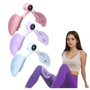 3-in-1 Smart Thigh Toner & Kegel Exerciser for Women with Digital Counter Track Your Reps! Home Gym Fitness Tool for Pelvic & Glute Workout