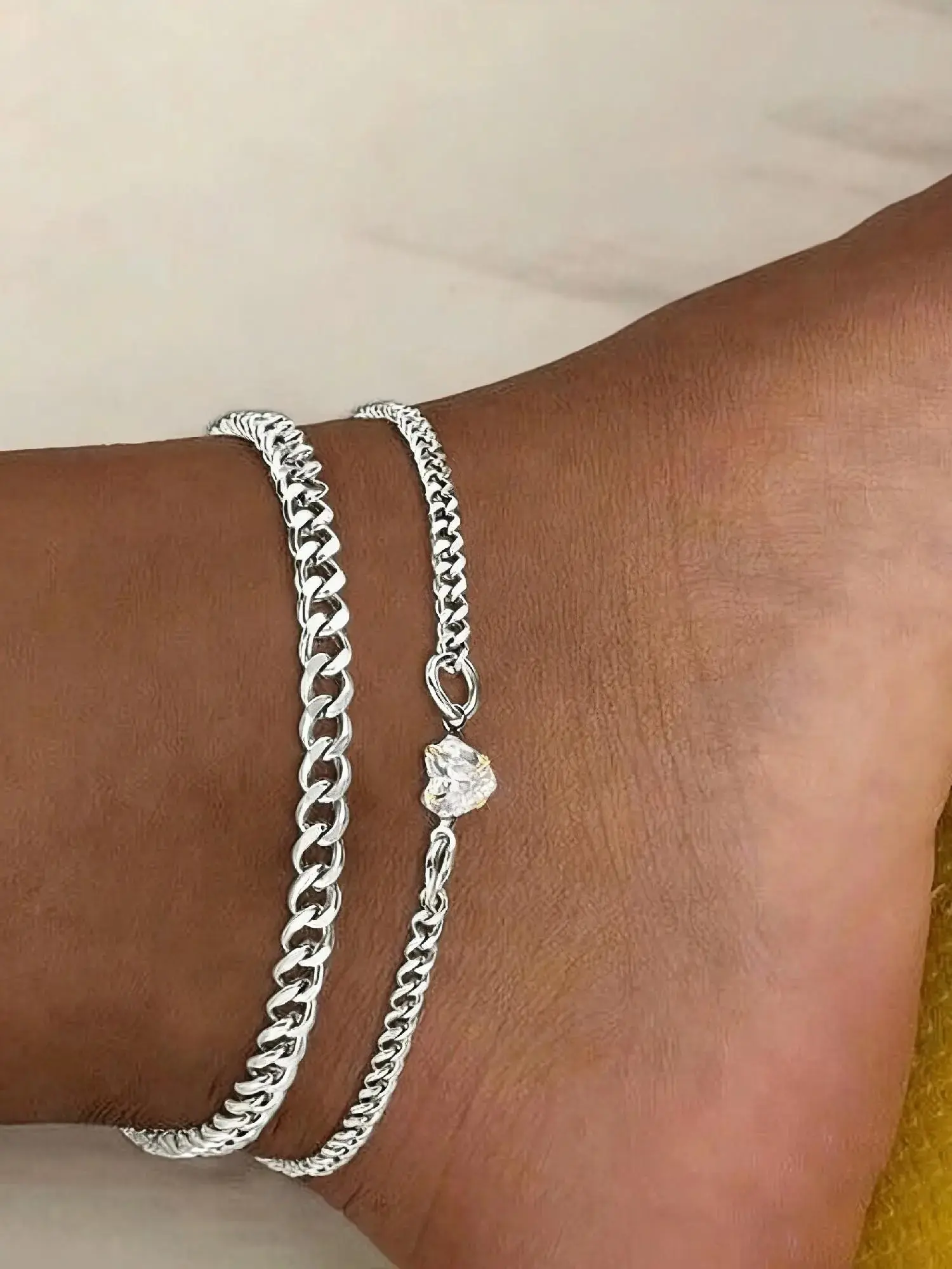 Silver, 2 pieces
