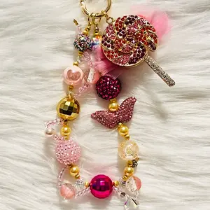 Handmade Fancy Phone Chain Lollipop
