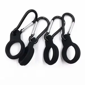1/3/5counts Kettle Hanging Buckle Carabiner Silicone Sports Water Bottle Holder Outdoor Camp Camping Portable Outdoor Elements Carabiner Hooks