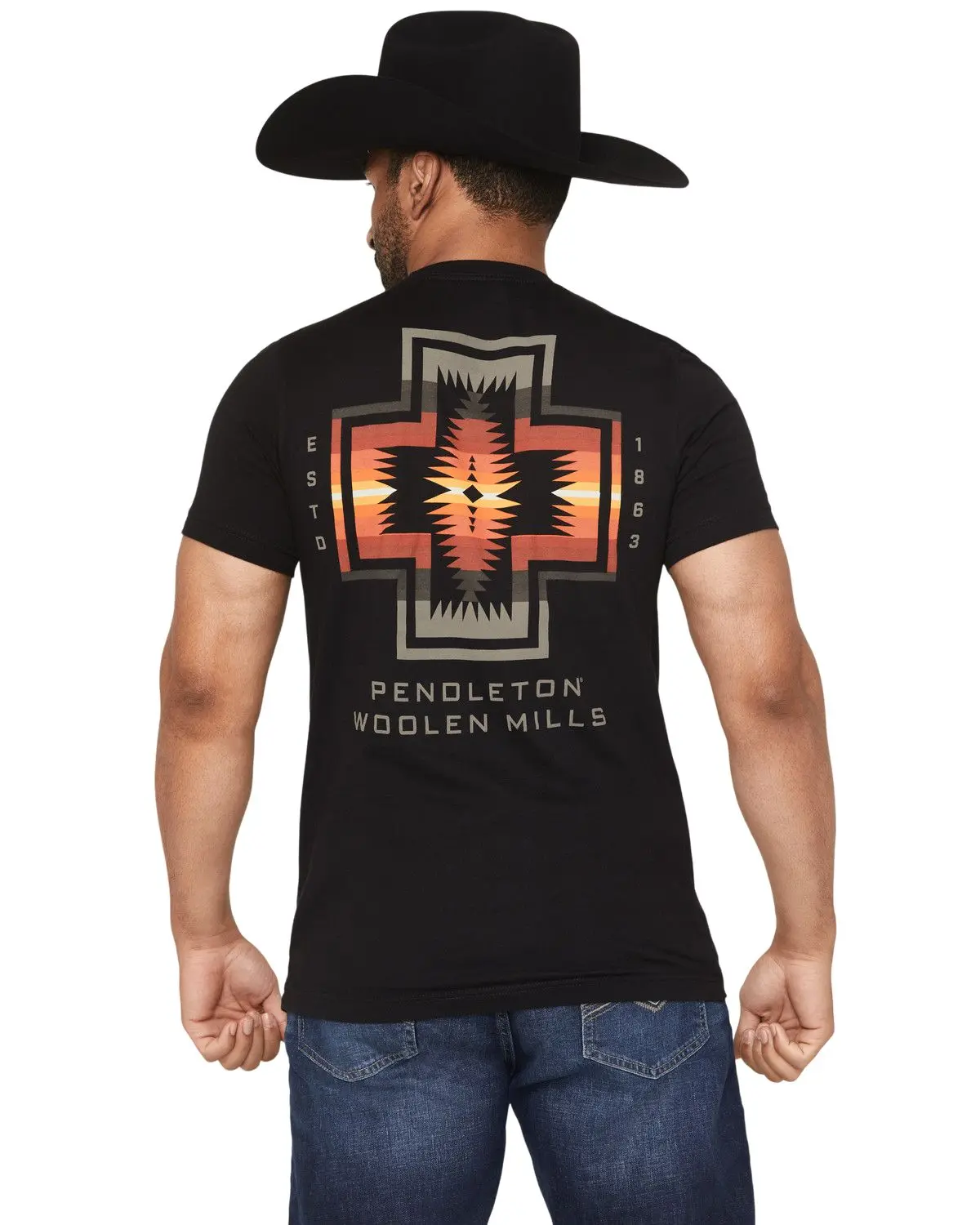 Pendleton Men's Men'S Harding Ombre Short Sleeve Graphic T-Shirt - Rg1431-74747