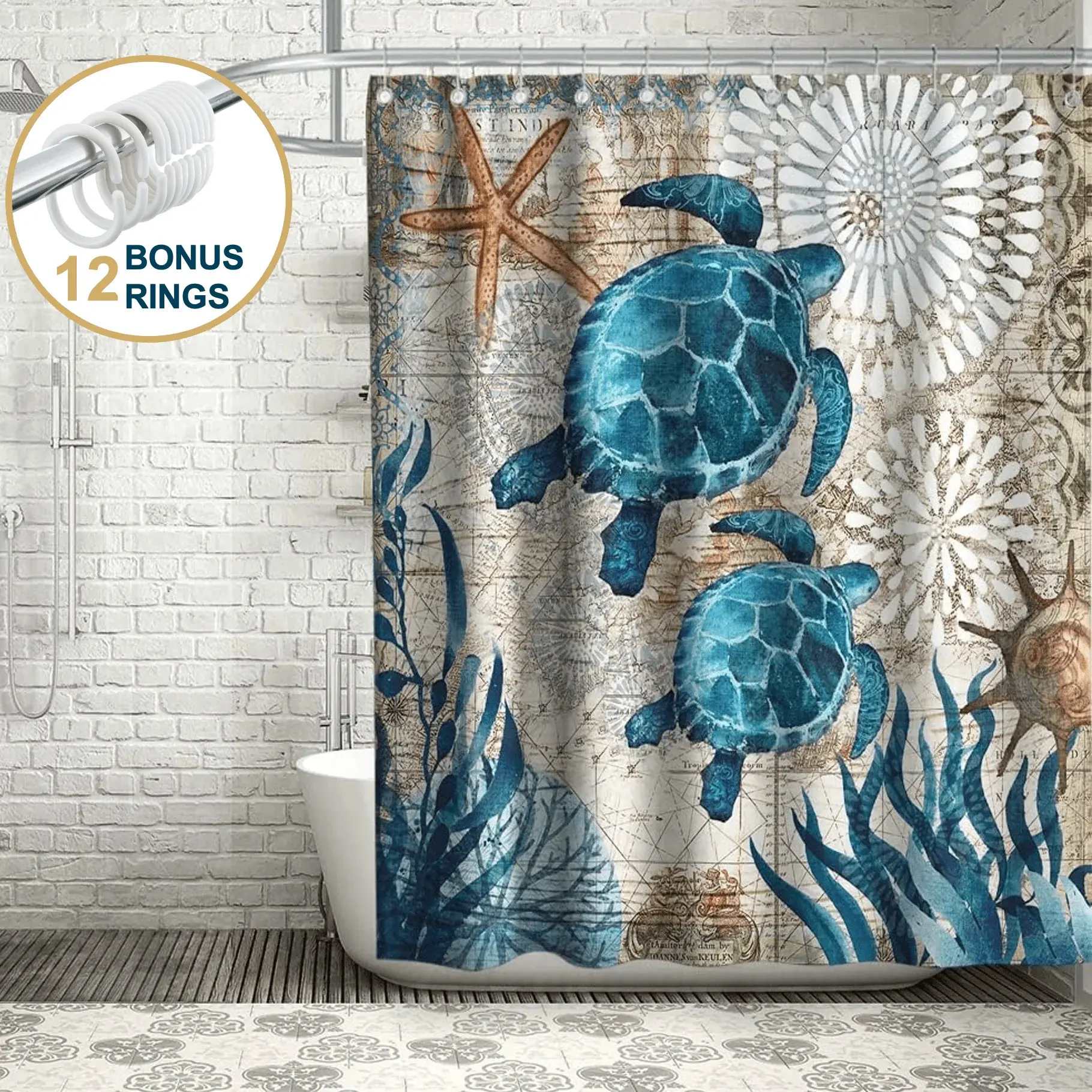 Nautical Sea Turtles