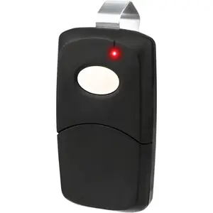 1 for Linear Multicode 3089 308911 MCS308911,1089, 3070, 3060, 10 dip Switch Gate Opener Remote 300MHz, Garage Door Opener Remote, Garage Clicker Replacement, (Black)