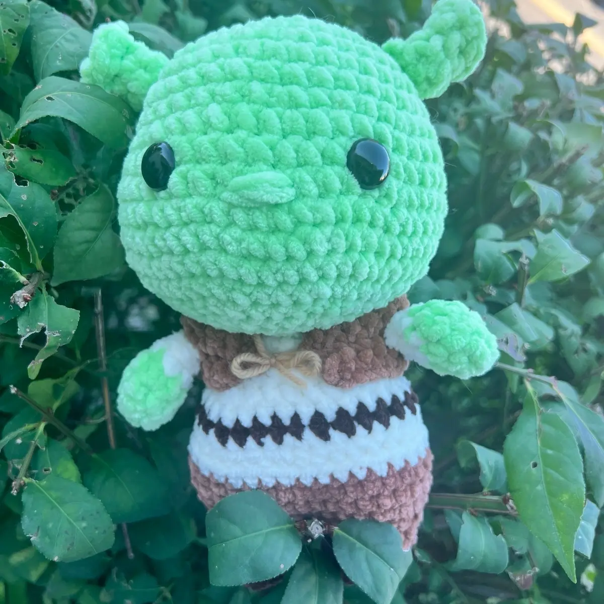 Crochet Shrek plush stuffed animal Crochet Shrek plush stuffed animal