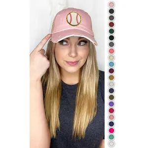 Baseball Ideal Chenille Vintage Hat