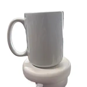 Large Coffee Mug - Simple White Design for Your Needs