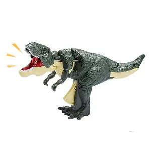 Dinosaur Toy Tyrannosaurus Rex Swaying Head Bitting Action Wagging Tail Present for Birthday Halloween Christmas