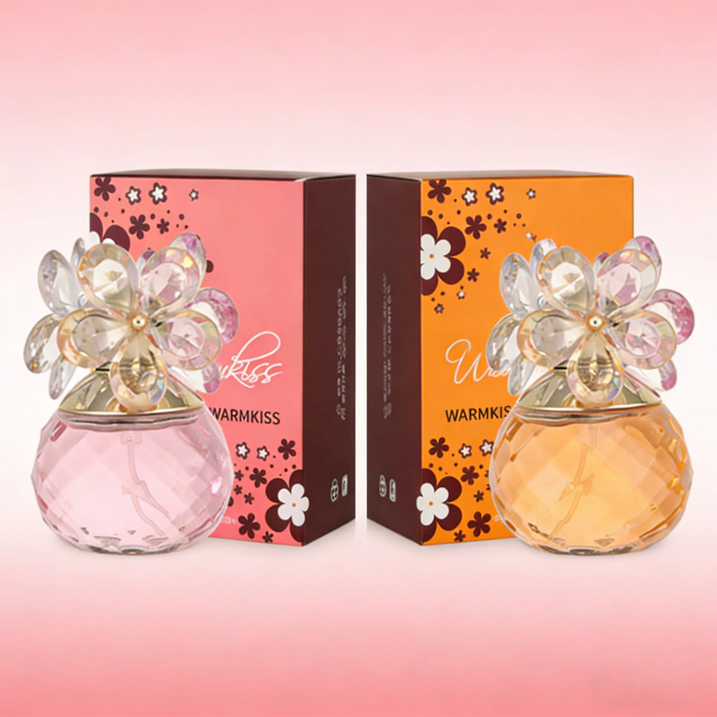 60ML Happiness Flower Perfume, Delicate Floral Scent for Women, Romantic Flower Fragrance, Long-Lasting Student Gift, Perfect for Girlfriend, Floral Eau Perfume, Scented Fragrance, Floral Scents Perfume, Floral Scent Perfumes