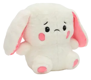 mellie  the sensitive marshmallow bunny plush toy  — first edition | but cute