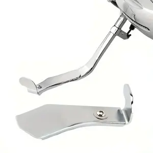 For Harley Davidson Motorcycle Kickstand Extension For XL883 1200 Sportster Footpeg Parts Chrome Plated Aluminum Alloy Custom Accessory