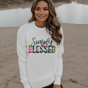 Simply Blessed Crewneck Sweater