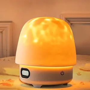 Smart APP Control Night Light, Rechargeable Bluetooth-compatible Speaker Night Light, Decorative Light for Home Bedroom Living Room