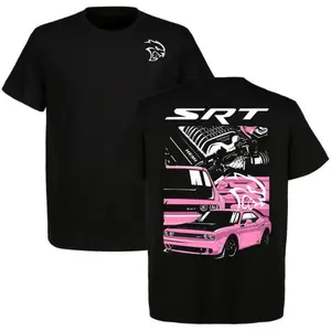 [🚗Graphic Tee]SRT Hellcat Challenger T-Shirt & Hoodie – Dodge Muscle Car Graphic Tee, Car Lover Premium Cotton Shirt, Unisex Streetwear Top, Menswear Automotive Apparel, Gift for Car Enthusiasts, TikTok Viral Car Culture Tee