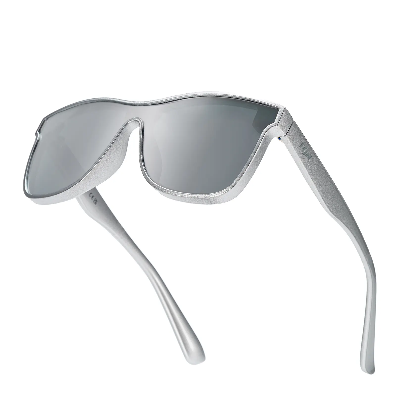 TIJN Full Wrap Sports Sunglasses for Men Women UV400 Protection Wrap Around for Cycling Running Fishing