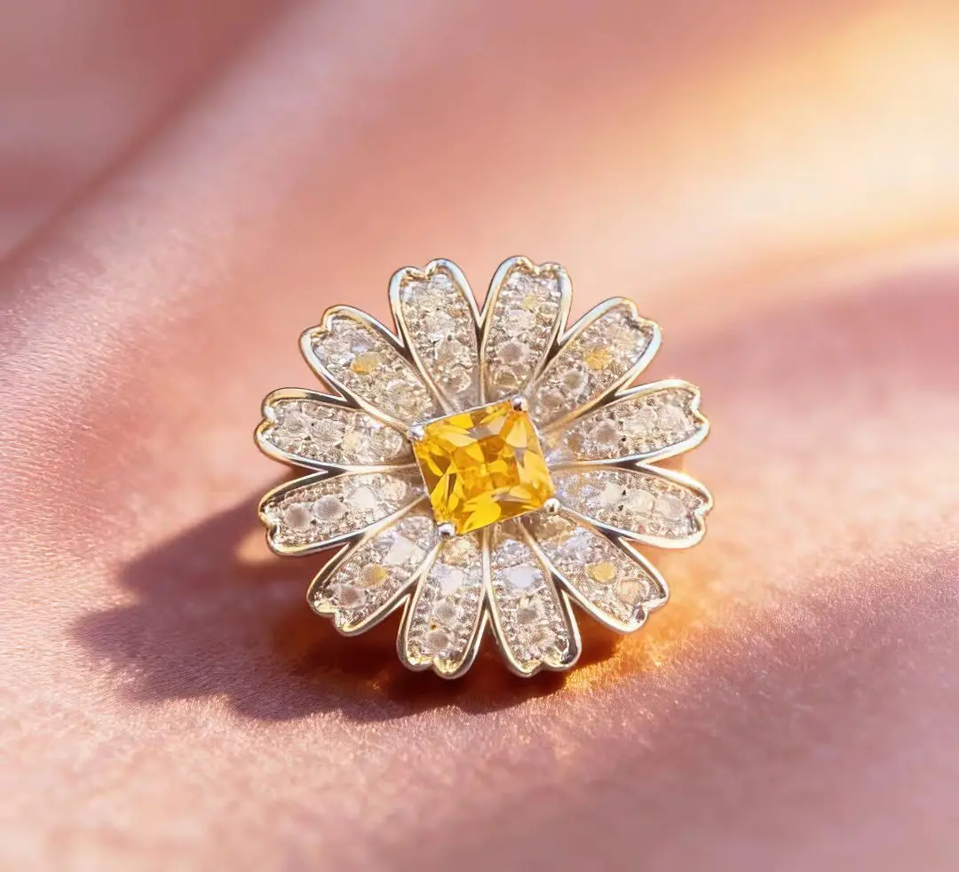 Romantic Daisy Charm – Perfect Gift for Her with Timeless Sweetness
