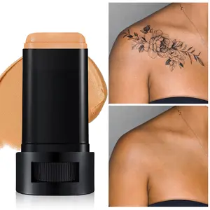 Lazy Foundation Stick, Natural, Hydrated and Refreshing, Hydrating Buildable Coverage, Flawless Coverage, Light Makeup, Non-drying Concealer Foundation Stick, Concealer Foundation Hybrid