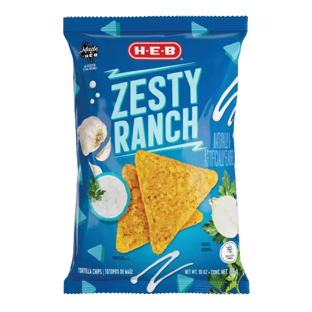 H-E-B Flavored Crunchy Tortilla Chips