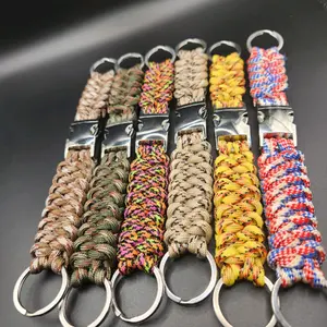 Paracord Survival Lanyard keychain