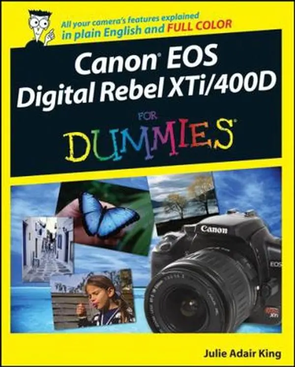 USED Book - Canon EOS Digital Rebel XTi / 400D For Dummies by Julie Adair King (Paperback) - english