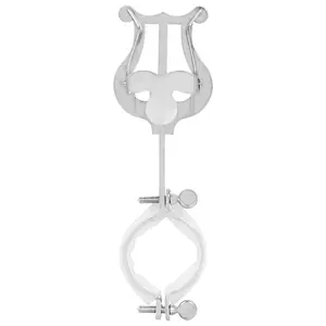 Portable Sheet Music Stand with Clarinet, Music Stand with Transparent Silicone, Music Accessories for Home & School & Office