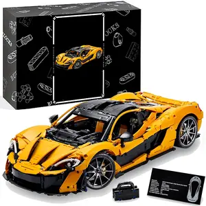 3893 Pieces Technic set, 1:8 Scale Model Car for Adults, Racing Hypercar, Model Kit, for Men, Women, Parents and Husbands, Home Decor