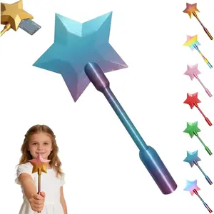 3D Printed Magic Wand Credit Card Holder Payment Portable Lightweight Star Wand Style Card Stand for Daily Use Novelty Gift