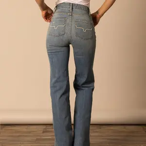 Comfortable high rise stretch blue Jeans Comfortable high rise stretch blue Jeans