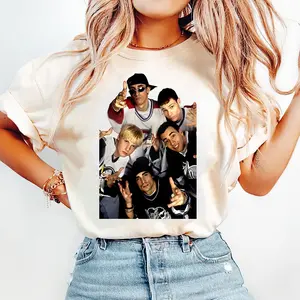 Backstreet Boys Tour Shirt, Vintage Millennium Graphic Tee, Concert Outfit, Retro 90s T-Shirt, Gift for BSB Fans