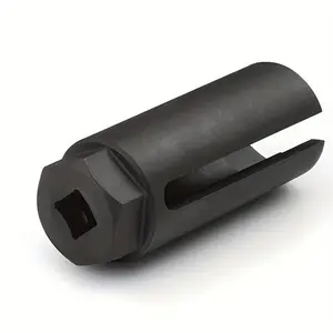 Japanese Oxygen Sensor Socket 22mm, Durable Steel, Oxygen Sensor Adapter Tool, Includes Oxygen Sensor Socket, Easy Installation & Removal