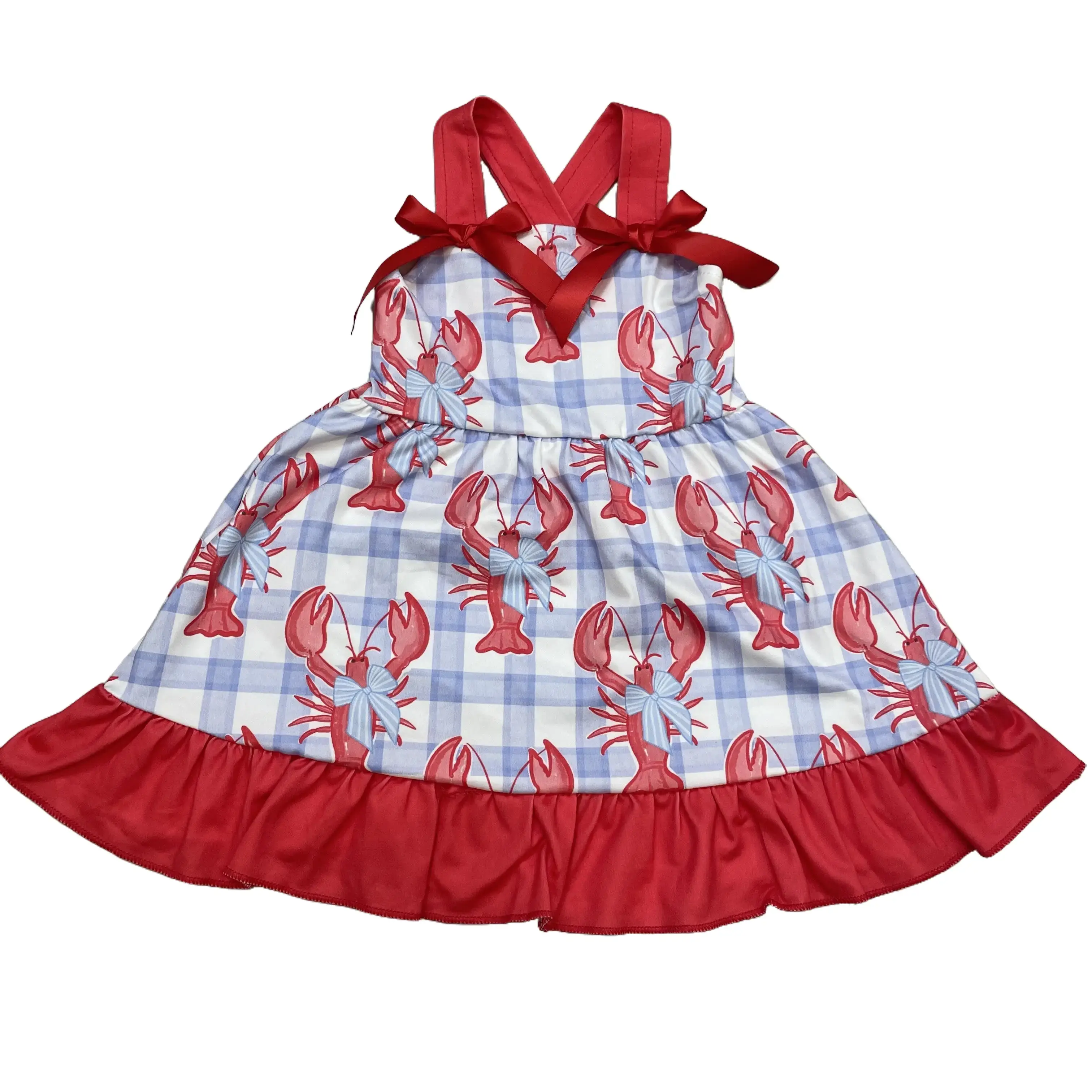 girl summer dress kids crawfish dresses toddler summer clothes girl summer dress kids crawfish dresses toddler summer clothes