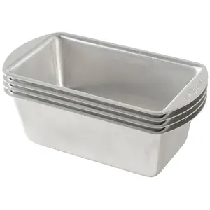 Nordic Ware Naturals Set of 4 Mini Loaf Pans