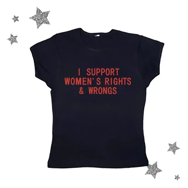 Y2k 2000s Emo Slim Harajuku Aesthetic, Casual Letter Print Short Sleeve, Emo Scene 2000s Baby Tee, Y2k 2000 tops, Women Fitted T-Shirt, Y2k Top Women Streetwear Shirt