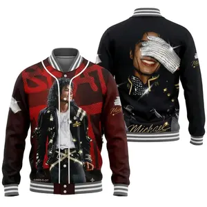 Michael Jackson  Baseball Jacket – Music Legend Varsity Streetwear
