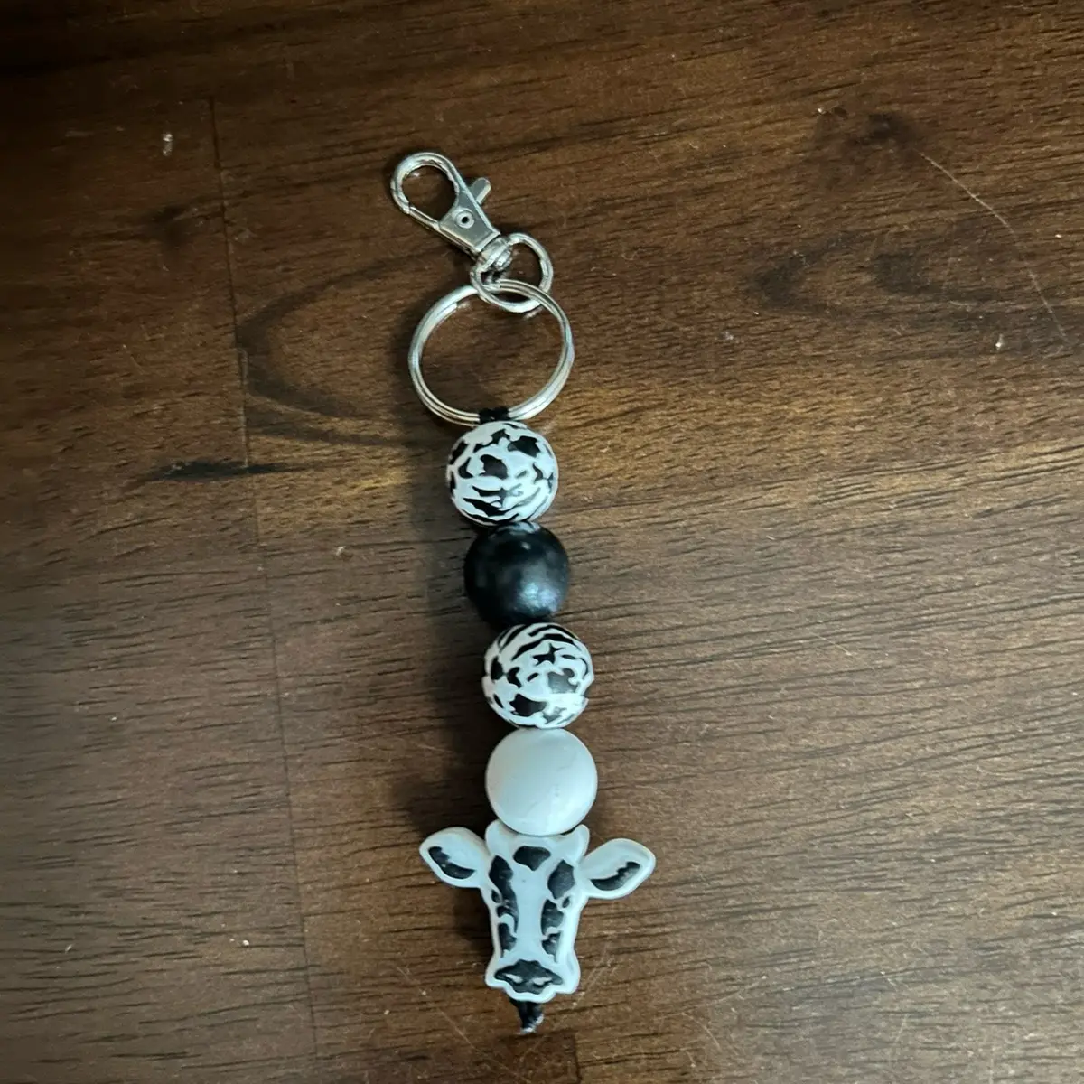 Beaded keychain