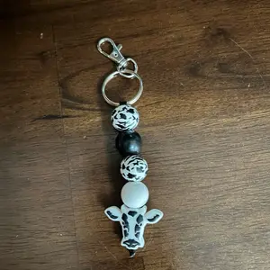 Beaded keychain