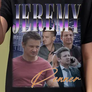 Jeremy Renner Shirt - Customized vintage gift for him/her.