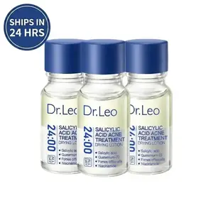 Dr.Leo Drying Lotion - Fast-Acting Salicylic Acid Powder Acne Spot & Body Treatment, Lightweight Exfoliant for Pimple Reduction, Dark Marks, Oil Control, Anti-Inflammation & Blemish Relief (20ml) #DealsForYouDays