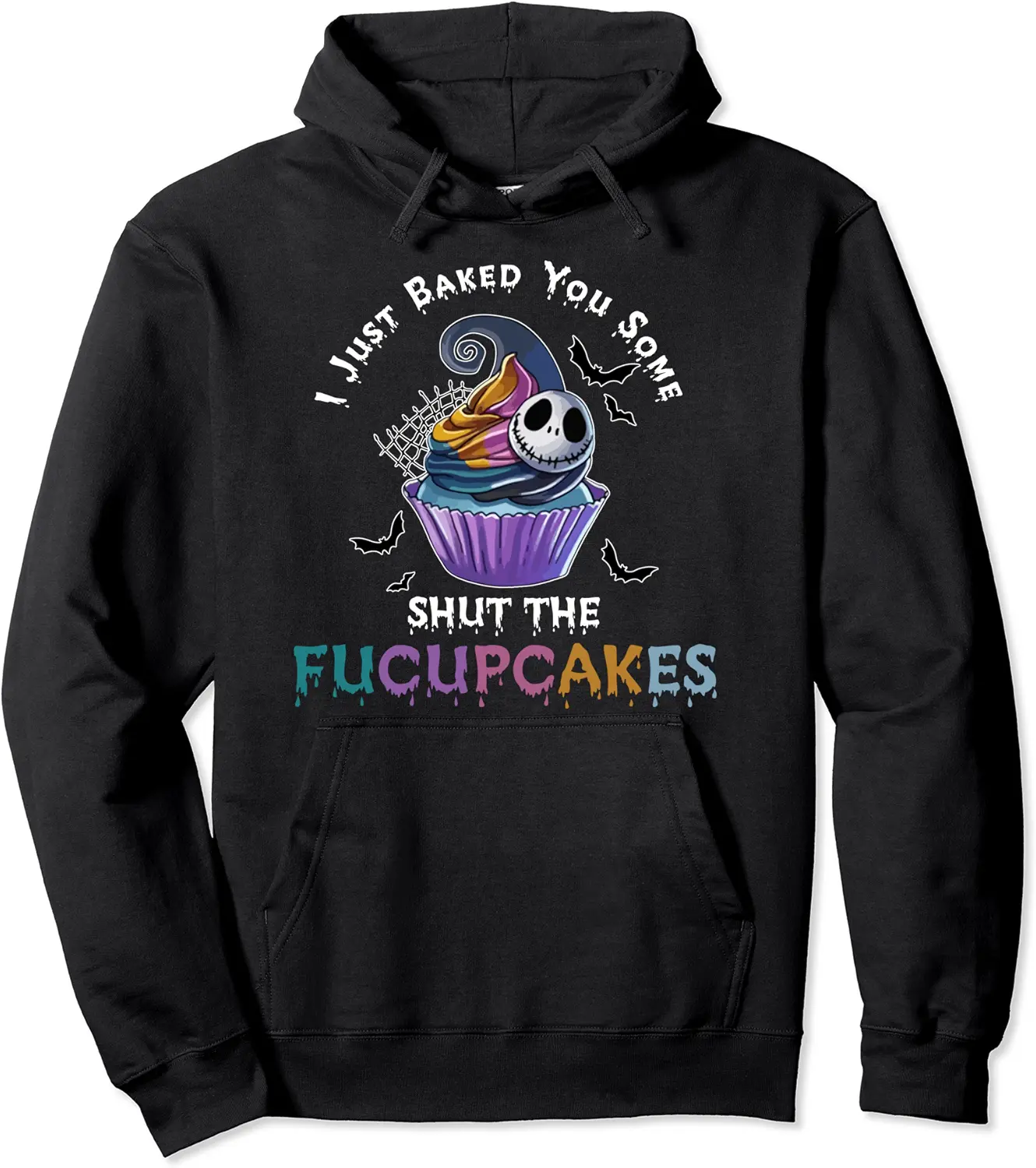 Vintage I Just Baked You Some Shut The Fucupcakes Cat Baking Pullover Hoodie - Nicolelebro Shop 35B0BVKRYJ77
