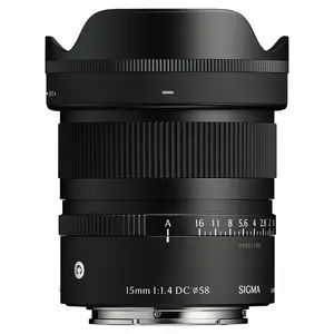 Sigma 15mm f/1.4 DC Contemporary Lens (Fujifilm X Mount)