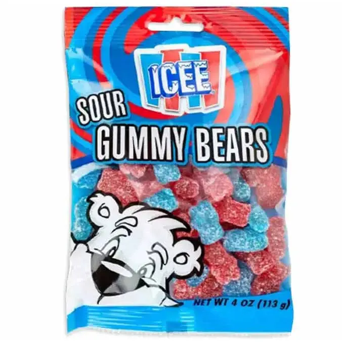 ICEE Sour Gummy Bears: 12-Piece Case ICEE Sour Gummy Bears: 12-Piece Case