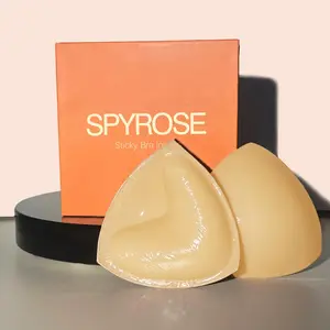 Sticky Inserts Instant Lift Push Up - 1 Second Instant Lift! Sticky Adhesive Inserts, No More Flat Chest! Adhesive Bra For  Invisible Lift & Boost, Reusable for All Outfits