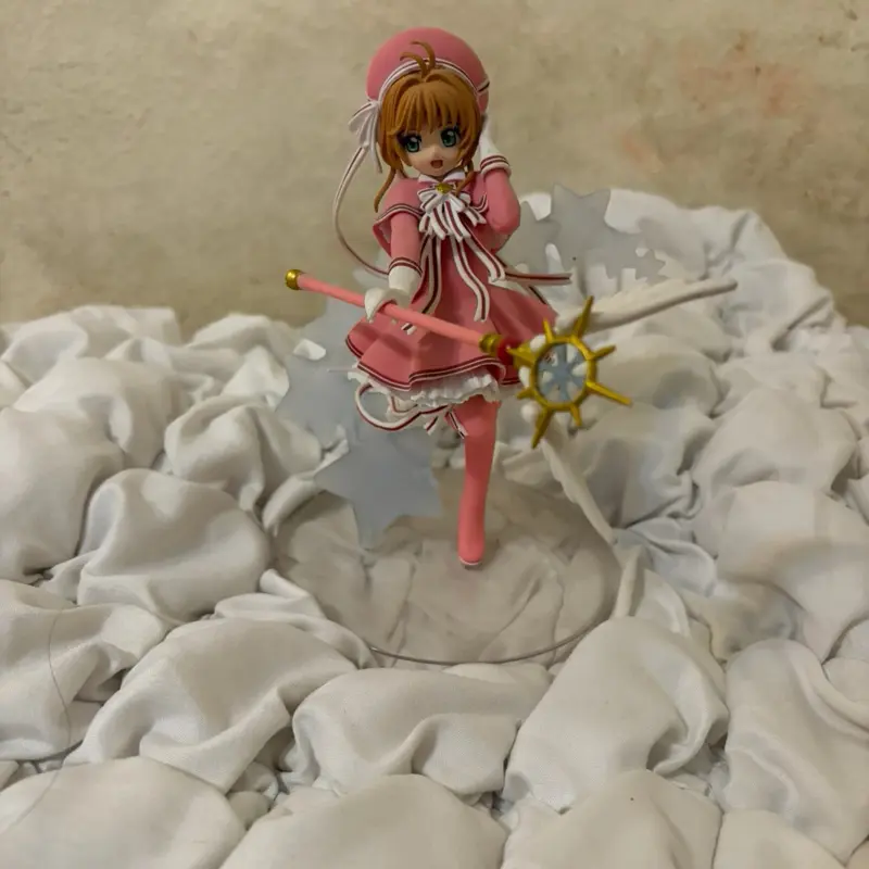 TAITO Cardcaptor Sakura Clear Card Sakura Kinomoto Prize Figure 7" In Hand