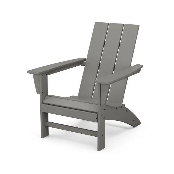 POLYWOOD Modern Straightback Adirondack Chair
