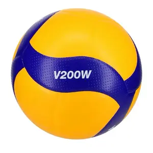 V200W Volleyball - Official Size 5 Indoor Outdoor Game Ball for Competitive Play