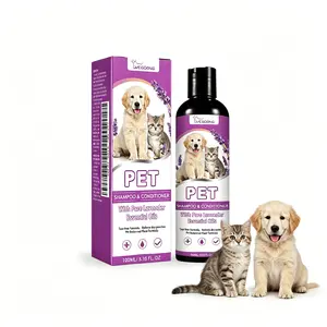 Lavender Pet Shampoo & Conditioner for Dogs & Cats | Itchy Skin Relief, Odor Control, Soft & Shiny Fur