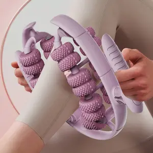 Yoga Wheel Circular Leg Clipper Roller Leg Deep Muscle Relaxation Massage Equipment Fitness Exercise Aid yoga gear daily bible mask box